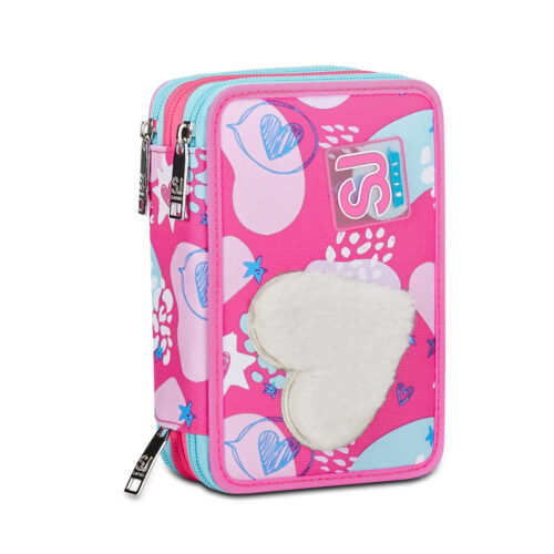 ASTUCCIO 3 ZIP - PINKFUR